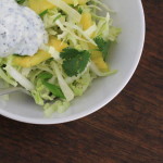 pineapple slaw with creamy poppy seed dressing