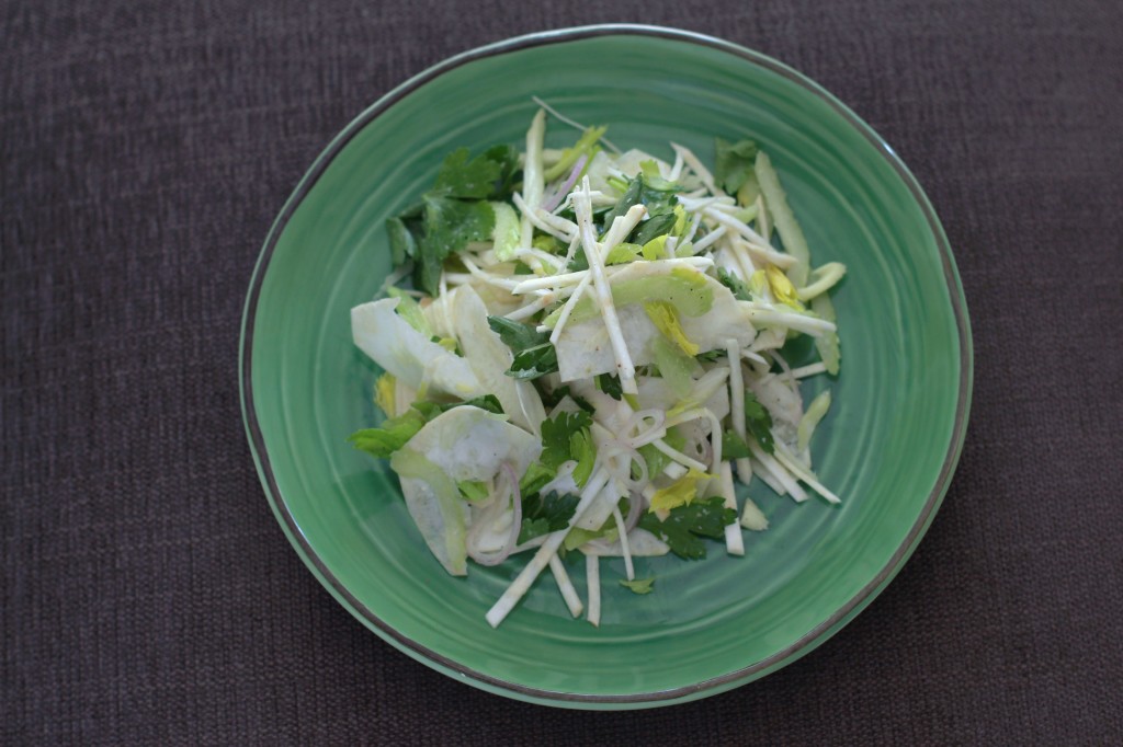 celery and celery root salad www.girlontherange.com