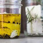 marinated fresh goat cheese