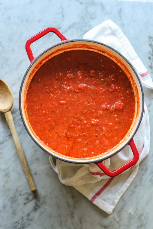 quick and easy homemade tomato sauce
