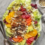 grilled chicken and citrus salad