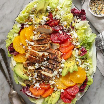 grilled chicken and citrus salad
